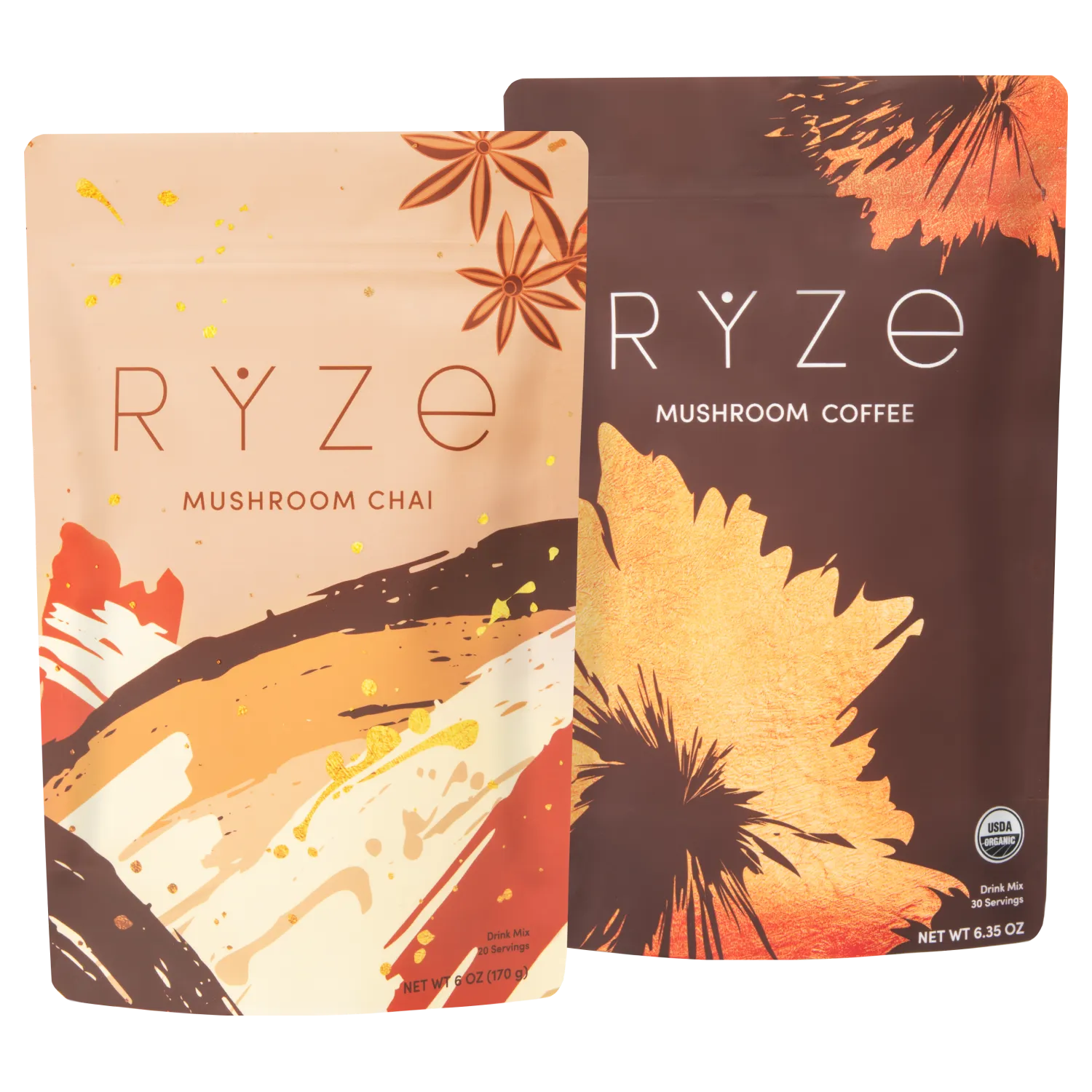 RYZE Boosted Chai Latte Bundle: Chai + Coffee