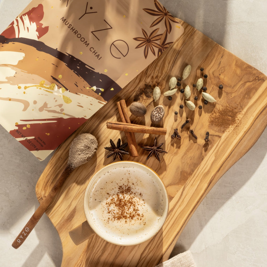 RYZE Mushroom Chai (1 Pack - 20 Servings)