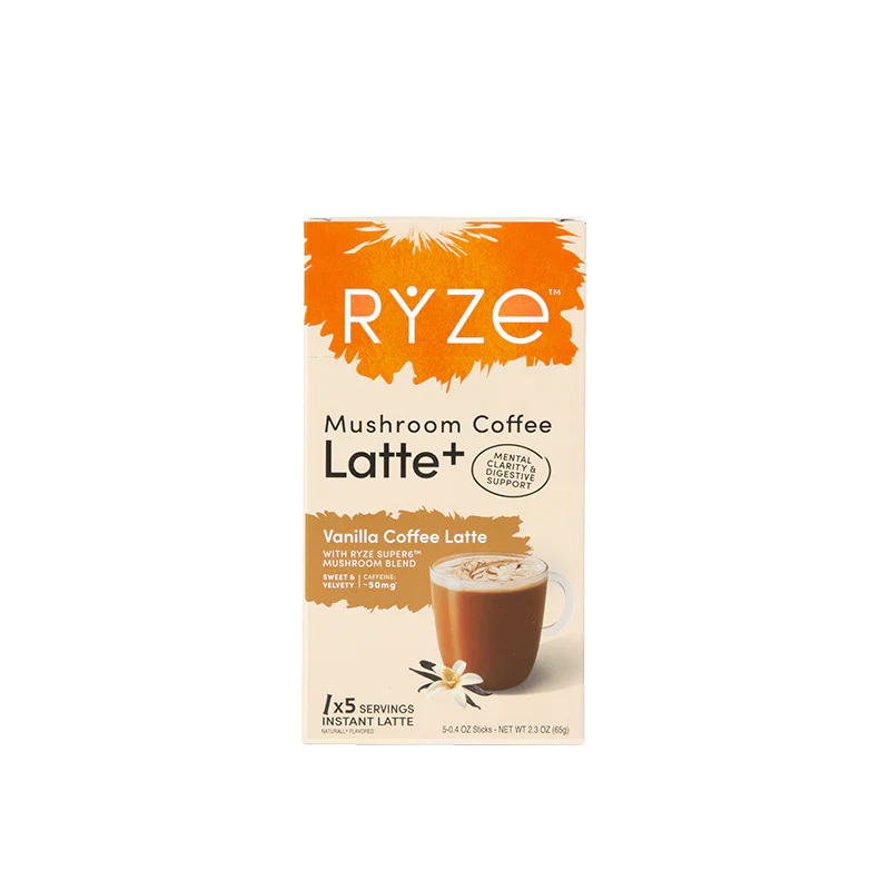 RYZE Vanilla Coffee Latte Carton